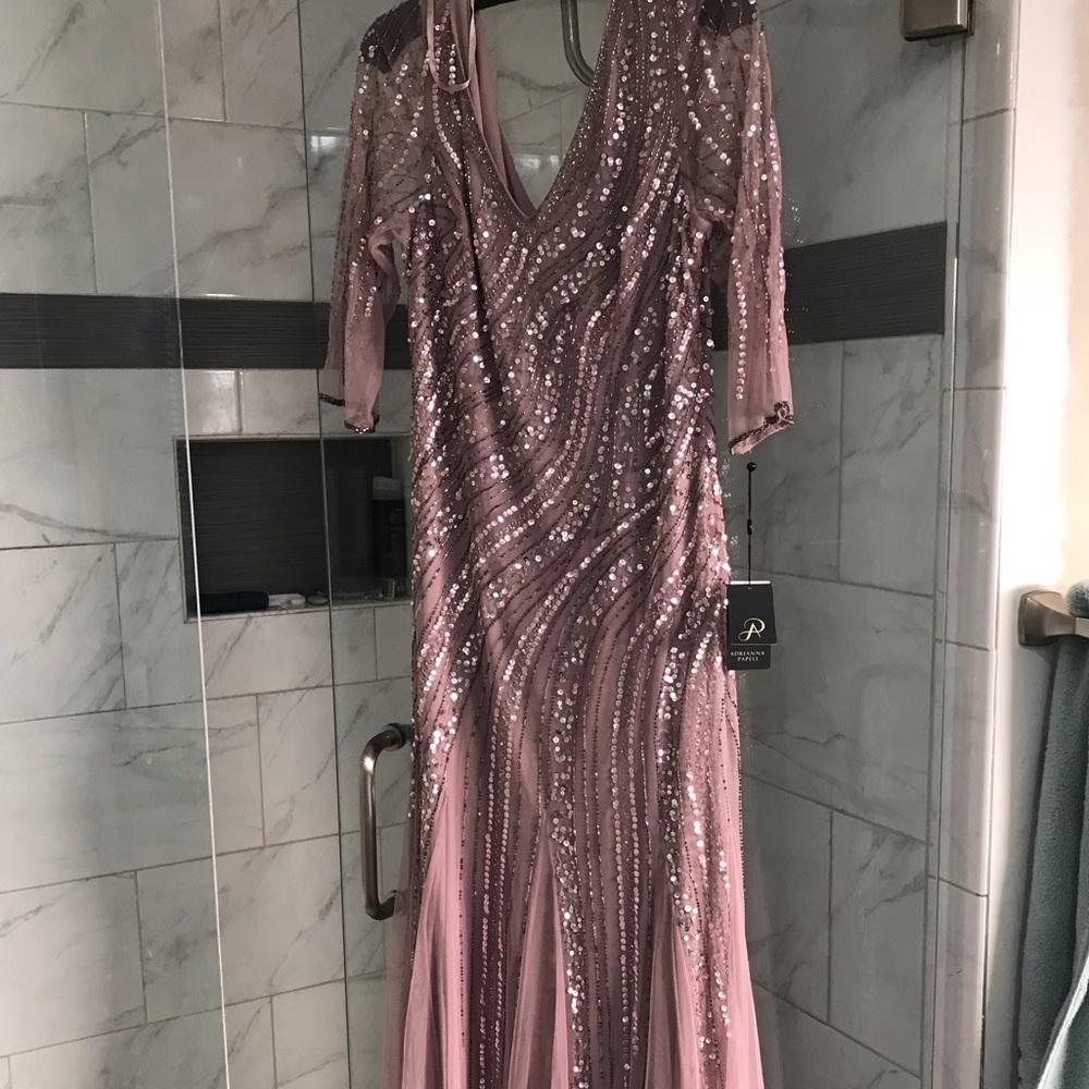 Beautiful Dusty Rose gown